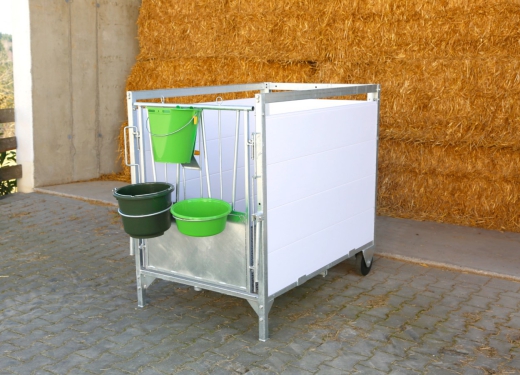 Kälberbox 173 cm x 93 cm x 131 cm