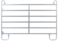 Weidepanel Stahl feuerverzinkt Zaunelememt 3 Meter mit Schnell-Kettenverschluss