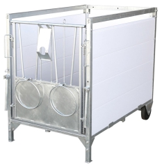 Kälberbox 173 cm x 93 cm x 131 cm